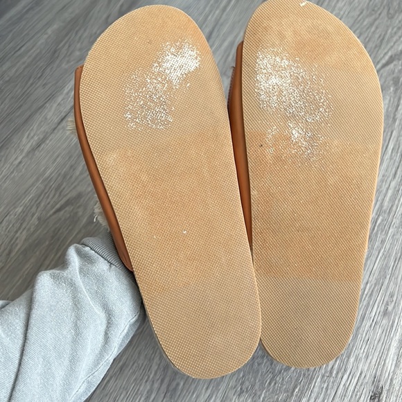 Red Fringe Criss Cross Sandals Soludos - Picture 7 of 8